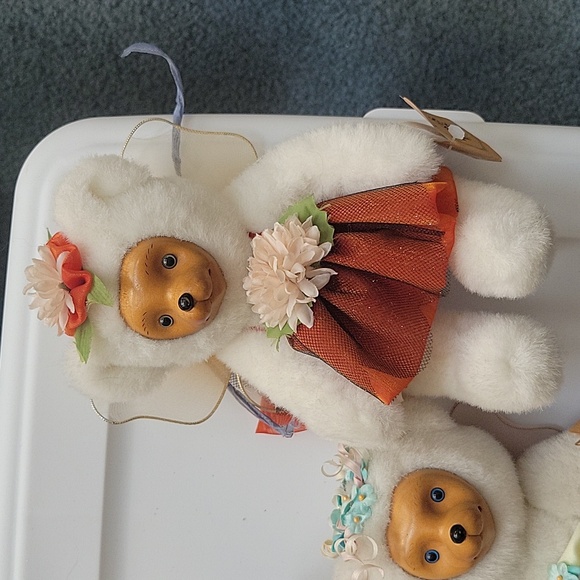 Raikes Set of Four Seasons Flower Fairies Bears Vintage - Picture 5 of 13